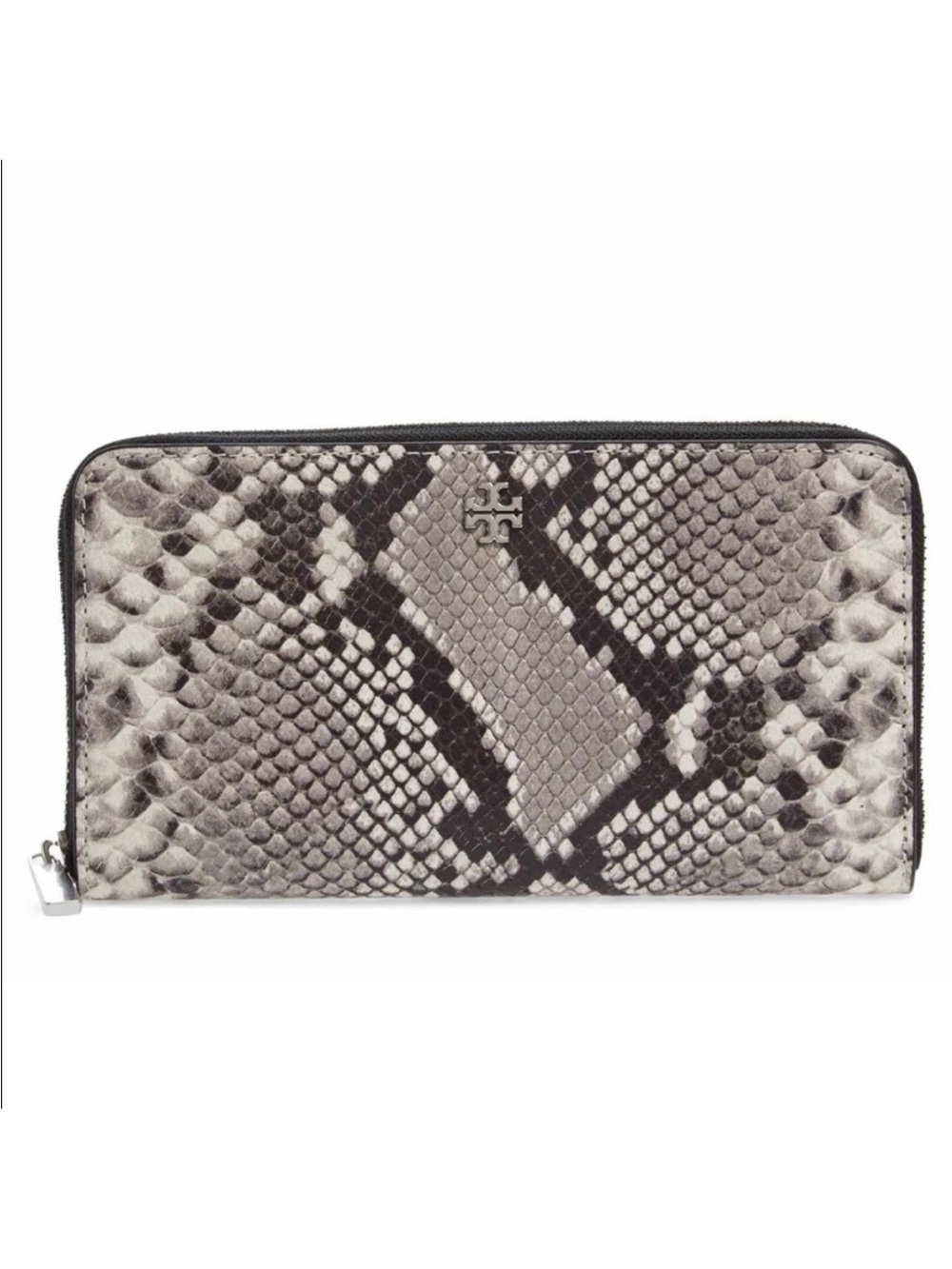 Tory Burch Robinson Snake Skin Wallet